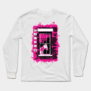 horse in the window GALENA Long Sleeve T-Shirt